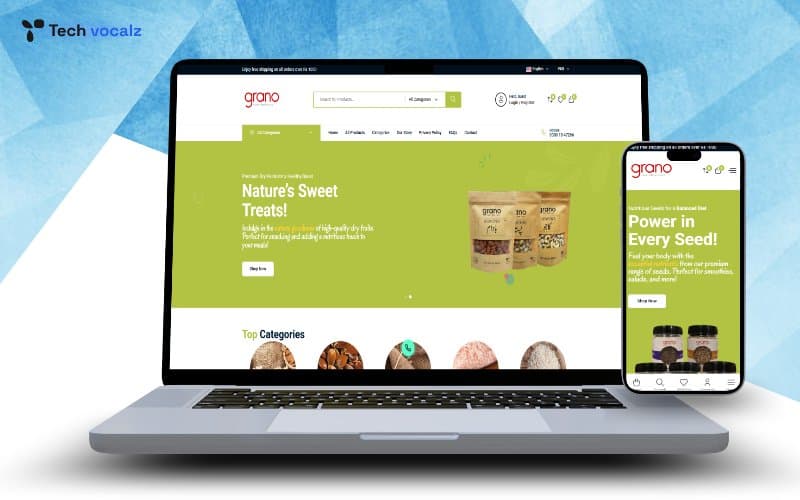 Grano Foods - Premium Health Foods E-Commerce